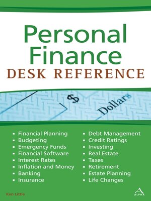 cover image of Personal Finance Desk Reference